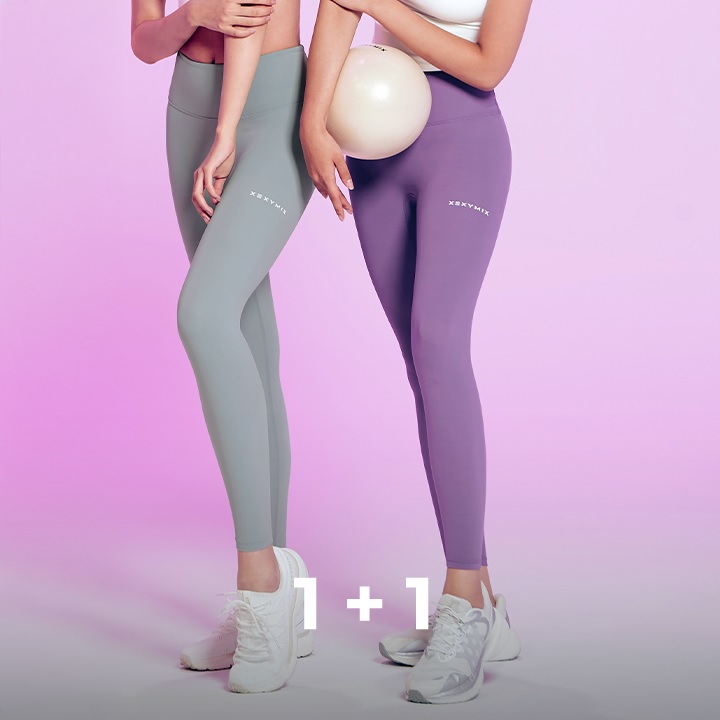 【黑標360N】全方位柔彈緊身褲 XEXYMIX- 瑜珈訓練、美感長褲、1+1超值組 1 1 7