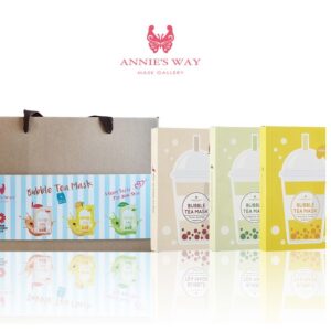 【Annie’s Way 高雄十大化妝品伴手禮】珍珠奶茶面膜禮盒