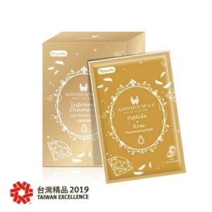 【夢幻秘境】胜肽薔薇賦活絲羽面膜 (10入/盒)