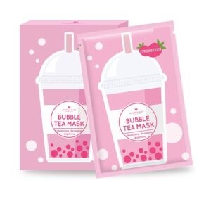 【珍珠奶茶】草莓亮白面膜 (5入/盒)