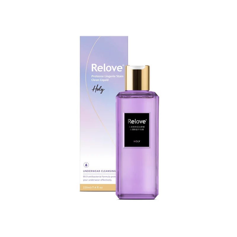 Relove 蛋白酵素去漬抑菌手洗精 - 光韻 220ml 1 未命名 860