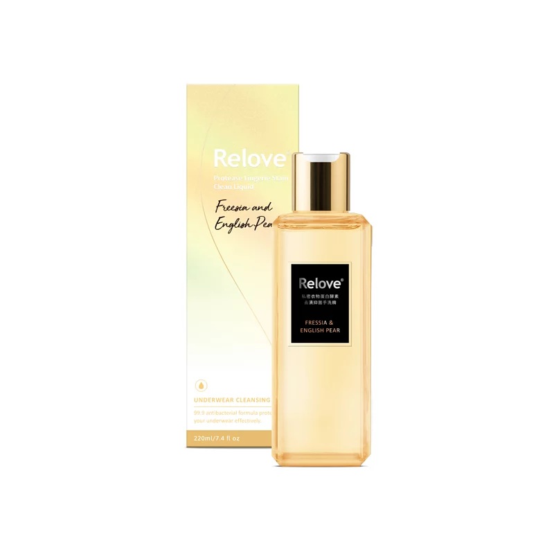 Relove 蛋白酵素去漬抑菌手洗精 - 小蒼蘭與英國梨 220ml 1 未命名 861
