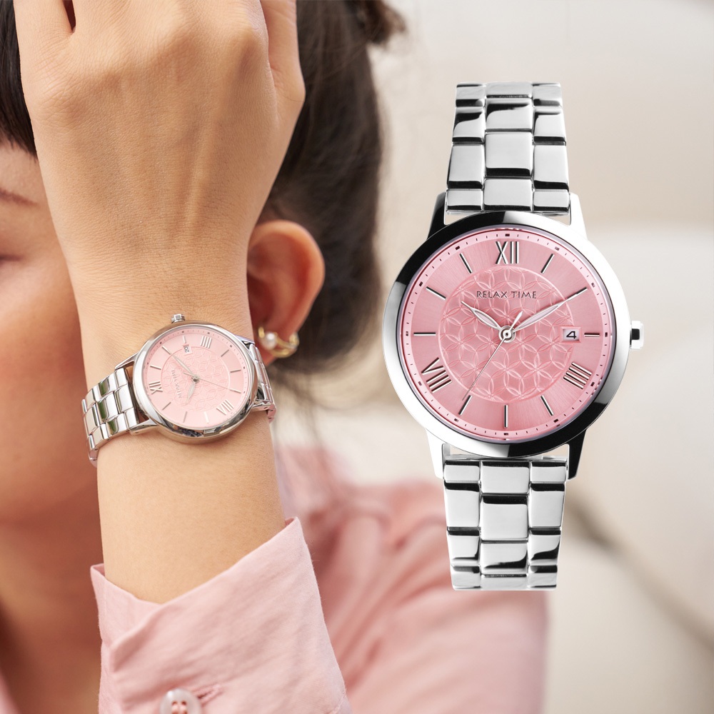 【RELAX TIME】 RELAX TIME 生命之花 女錶 粉 (RT-111-1) 3 【RELAX TIME】 RELAX TIME 生命之花 女錶 粉 (RT-111-1)