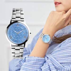 【RELAX TIME】 RELAX TIME 生命之花 女錶 藍 (RT-111-2)