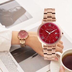 【RELAX TIME】 RELAX TIME 生命之花 女錶 紅 (RT-111-5)