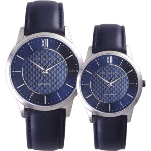 【RELAX TIME】 RELAX TIME 太陽能 時尚對錶 -藍 (RT-108S-2M+RT-108S-2L) 42+36mm