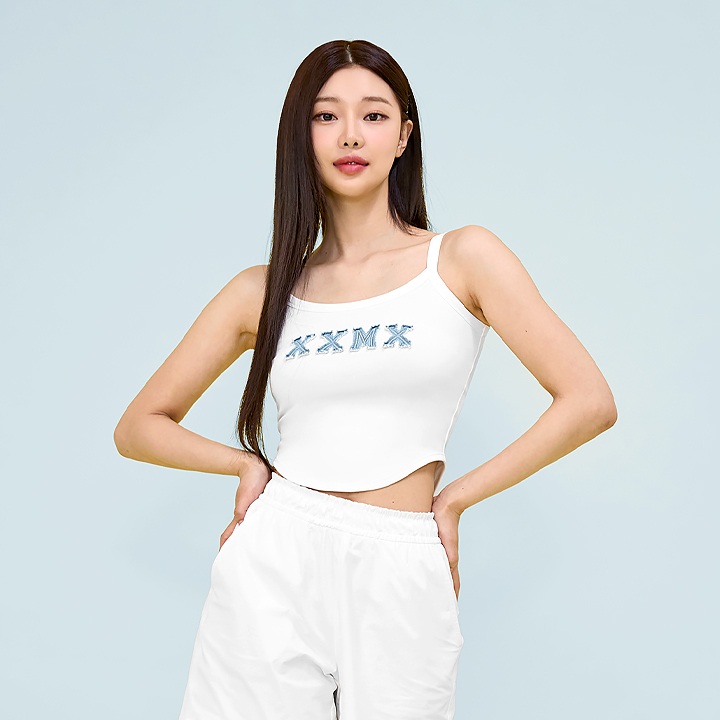 【XEXYMIX】 XXMX立體標誌柔棉背心上衣|共3色|XTFSL06J2 1 未命名 307