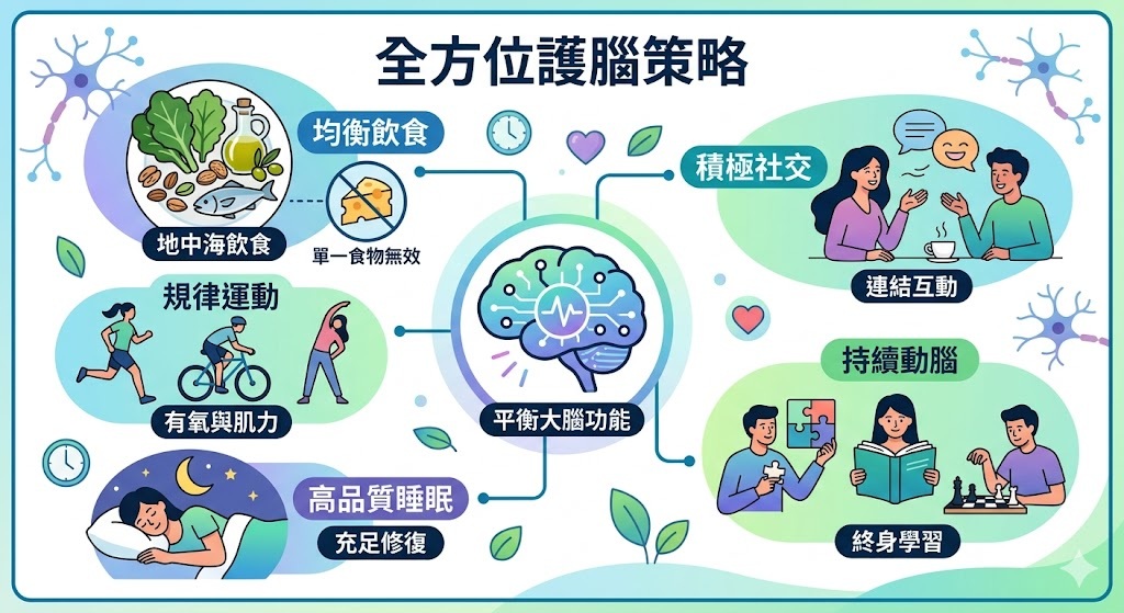 全方位護腦策略