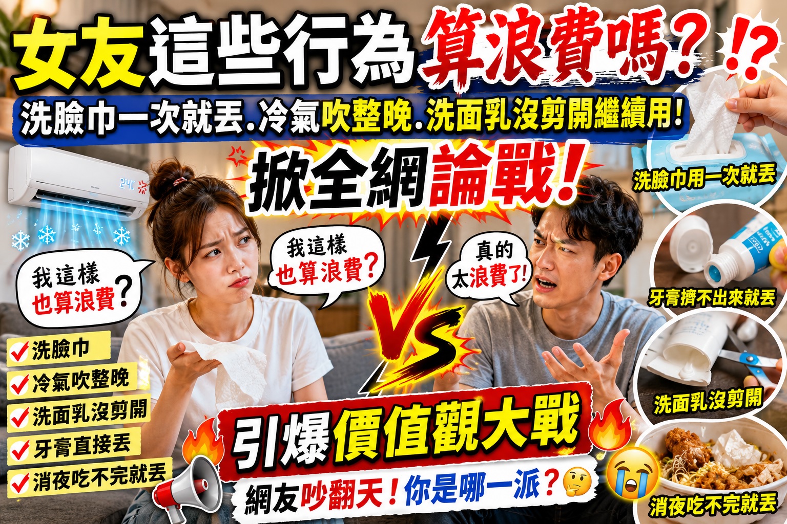 女友這些算浪費嗎？掀全網論戰！女